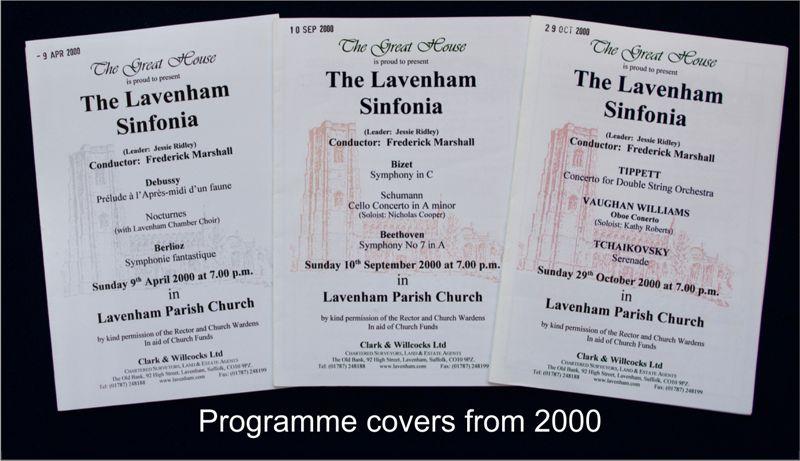A brief History of the Lavenham Sinfonia